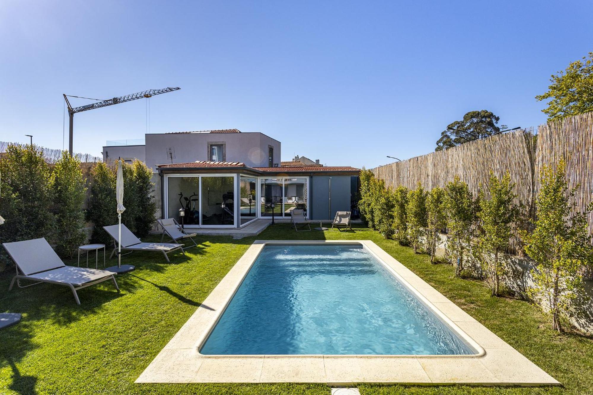 Douro Prestige Urban Retreat With Shared S-Pool & Gym Villa Porto Bagian luar foto