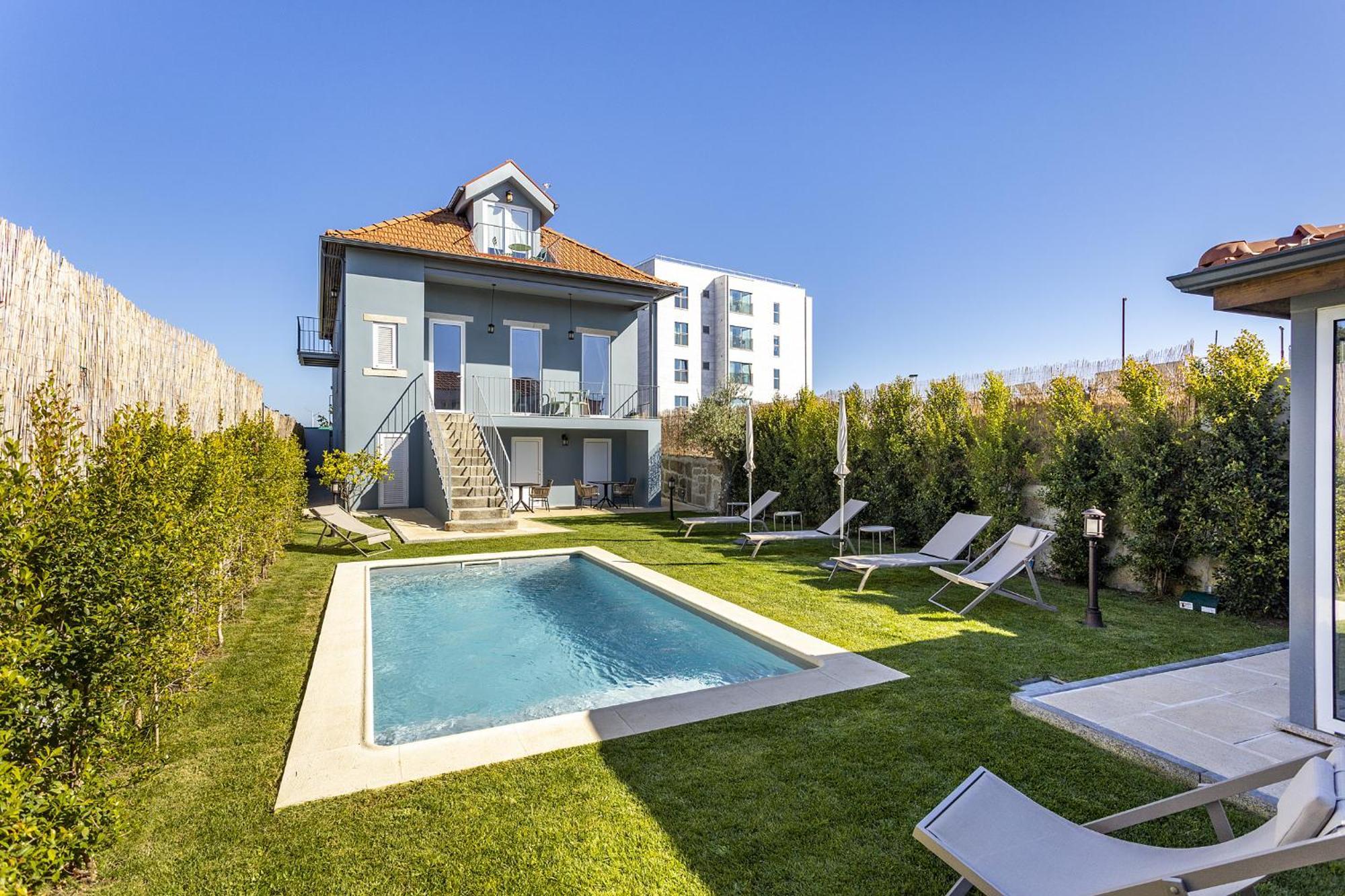 Douro Prestige Urban Retreat With Shared S-Pool & Gym Villa Porto Bagian luar foto