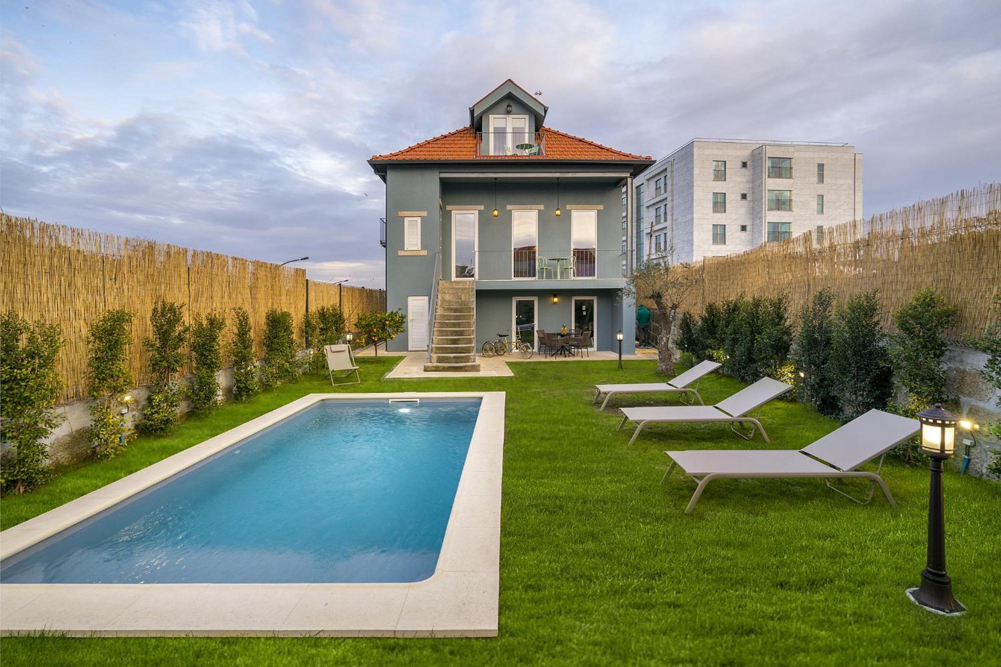 Douro Prestige Urban Retreat With Shared S-Pool & Gym Villa Porto Bagian luar foto
