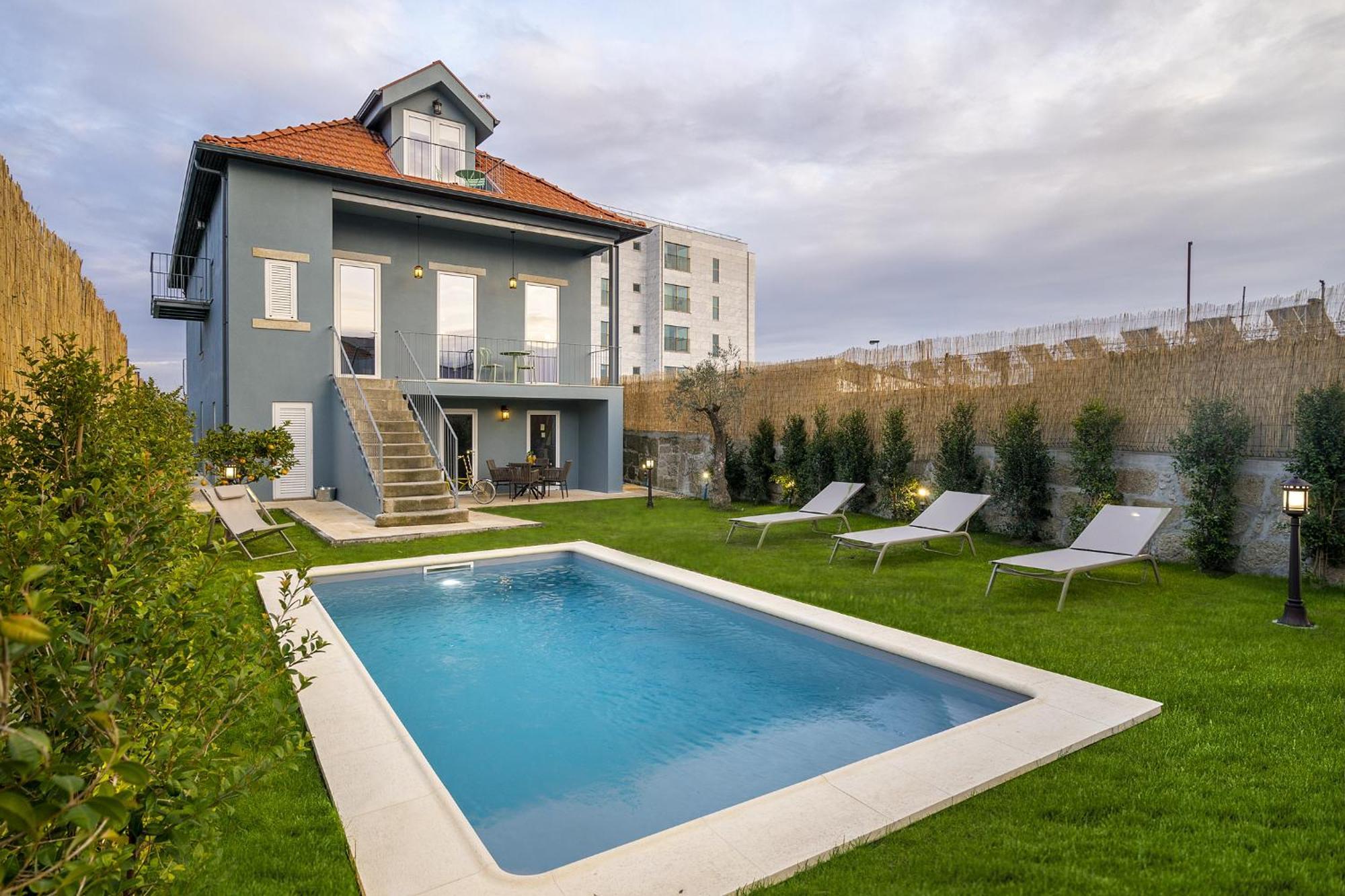 Douro Prestige Urban Retreat With Shared S-Pool & Gym Villa Porto Bagian luar foto